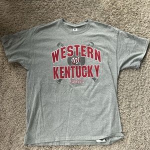 Western Kentucky baseball shirt